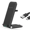 Faltbarer 3-in-1 Wireless Charger, 15W induktives Laden, Produktbild-Vorschau 1