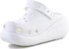 Crocs Klassische Crush Sabot alb 207521-100 Crocs Produktbild-Vorschau 3