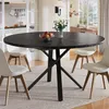 Uitschuifbare tafel 100–140 cm, ronde uitschuifbare Productafbeelding-voorbeeld 5