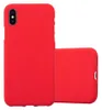 Cadorabo Schutzhülle für Apple iPhone X / XS Hülle in Rot Produktbild-Vorschau 1