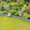 XMTECH 2,3m Palissade de jardin aspect bois, bordure de Voir les images du produit 11
