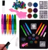 Malplay Kinderschminke Set Tattoo- Und Haarfärbe-Set Produktbild-Vorschau 1