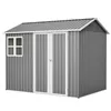 Geräteschuppen Gerätehaus Metall Gartenhaus Satteldach Produktbild-Vorschau 15