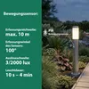 Vonkajšia záhradná lampa E27 SILVER SIGN 65cm so senzorom Náhľad obrázku produktu 4