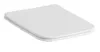 A white toilet seat is shown from a slightly elevated side angle against a white background. Anteprima dell’immagine prodotto