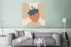 MuchoWow® Poster Obst - Pastell - Erdbeere - Sommer 75x75 Produktbild-Vorschau 5