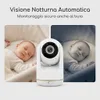 Baby monitor VB803 Pro con schermo IPS da 5" e telecamera Anteprima dell’immagine prodotto 8