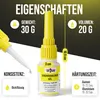Top2Glue Sekundenkleber GEL extra stark 20g - Superkleber Produktbild-Vorschau 6