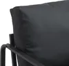 CLP Lounger Manea mit Metallgestell schwarz Kunstleder Produktbild-Vorschau 7