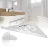 Edelstahl Dreieckige Lagerung Regal Dusche Ecke Regal Rack Produktbild-Vorschau 4