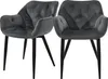 ML-Design 2er Set Esszimmerstuhl mit Rückenlehne, Produktbild-Vorschau 1