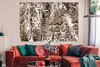 MuchoWow® Poster Tiermuster - Formen - Braun 180x120 cm - Produktbild-Vorschau 2