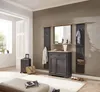 JASMIN Schuhschrank Graphit / Eiche Produktbild-Vorschau 8