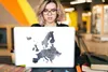 MuchoWow® Laptop Aufkleber Sticker Cover Karte - Europa - Produktbild-Vorschau 5