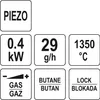 YATO Bunsenbrenner YT-36726 Produktbild-Vorschau 6
