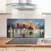 Coloray Spritzschutz aus Glas 140x70  Wandkunst Produktbild-Vorschau 3
