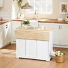 SoBuy Isola da cucina su rotelle Carrello portavivande con Anteprima dell’immagine prodotto 3