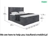 MEBLINI Boxspringbett mit Bettkasten - Gepolstert Produktbild-Vorschau 7