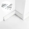 DQ-PP Sockelleiste PVC 200cm + Dübel | Kabelkanal | Produktbild-Vorschau 2