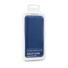 A blue Samsung wallet cover for a Galaxy A6+ (2018) phone is displayed in its clear plastic packaging. Anteprima dell’immagine prodotto