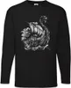 Urban Backwoods Viking Ship VIII, Langarm T-Shirt, Farbe: Produktbild-Vorschau 1
