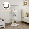 ProximaX Glasvitrine 360° drehbar Weiß mit 3 Ebenen, RGB Produktbild-Vorschau 9