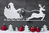 Weihnachtsschlitten Schild Weihnachtsdeko Gartendeko Innen Produktbild-Vorschau 3
