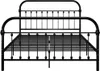 Łóżko Metalowe Czarne Rama Łóżka Ze Stelażem Sofa Do Podgląd zdjęcia produktu 3