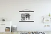 MuchoWow® Textilposter Zebra - Tiere - Natur - Safari Produktbild-Vorschau 2