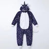 Pyjama Onesie Kigurumi Kostüm Verkleidung Star Einhorn Produktbild-Vorschau 3