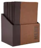 Securit MC-BOX-TRA4-LB, A4, Metall, Kunstleder (PU), Braun, Produktbild-Vorschau 2
