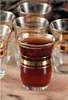 Pasabahce sada 6 sklenic na čaj s elegantním zlatým Náhled obrázku produktu 3