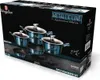 A box of cookware set with pots and pans displayed on the front. Anteprima dell’immagine prodotto