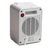 The back view of a white Camry heater. Voir les images du produit
