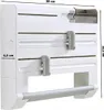 Wandrollenhalter, 5-in-1-Papierhandtuch-Folienspender Produktbild-Vorschau 10