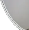 Miroir en pied Fragix Boston, ovale - Blanc - Métal - 150 x Voir les images du produit 3