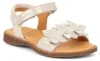 Froddo LORINE FLOWERS Mädchen Beige Sandalen Sommer Produktbild-Vorschau 1