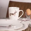 Clayre & Eef Kubek 300 ml Beżowo-brązowy Porcelanowy Jamnik Podgląd zdjęcia produktu 5