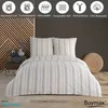 Buymax® Bettwäsche Bettbezug Luxury Natur, 3 teilig, Produktbild-Vorschau 2