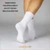 6 Paar Diabetiker Socken ohne Gummi 97% Baumwolle Damen Produktbild-Vorschau 4
