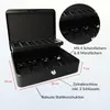 Westcott Geldkassette abschließbar (groß, 30cm) Schwarz | Produktbild-Vorschau 2