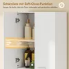HOMCOM Badezimmerschrank, Hochschrank mit ausklappbarem Produktbild-Vorschau 6