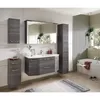 Badezimmer Spiegelschrank ALINA-66 in Graphit Struktur quer Produktbild-Vorschau 4