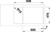 BLANCO ANDANO XL 6 S-IF Compact, Schrankwaschbecken, Produktbild-Vorschau 4