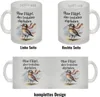 Vogel mit Fliegerbrille Abgehoben Glas Tasse Produktbild-Vorschau 4