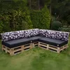 Palettenkissen 120 x 80 Set für Palettenmöbel Wasserdicht Produktbild-Vorschau 5