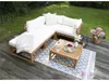 Loungeset 4 -Sitzer bestehend aus: Sessel, Hocker, Tisch Produktbild-Vorschau 8