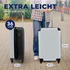 MuchoWow® Koffer Handgepäck Trolley Rollkoffer Kleine Produktbild-Vorschau 5