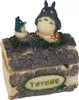 Kazeta / popelník s rezinovou figurkou Totoro a Chuu-Totoro Náhled obrázku produktu 1