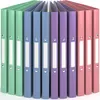 ACROPAQ - 12 x Ringbuch A4 - Ordner schmal, Pastell, Mit 2 Produktbild-Vorschau 1